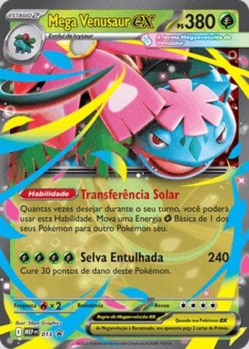Carta Mega Venusaur ex #013 do set Mega Evolution Promos — Pokémon TCG | Bynx