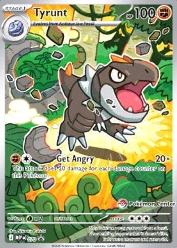 Tyrunt (Pokemon Center Exclusive) 070b — Mega Evolution Promos
