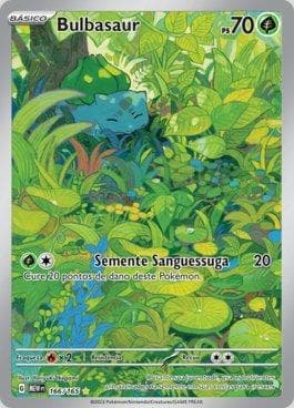 Carta Bulbasaur (166/165) do set 151 — Pokémon TCG | Bynx