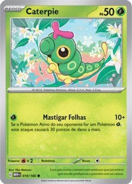 Carta Caterpie (010/165) do set 151 — Pokémon TCG | Bynx