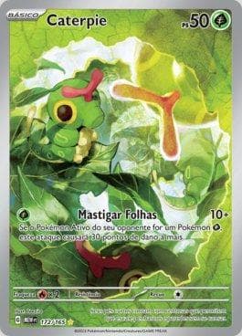 Carta Caterpie (172/165) do set 151 — Pokémon TCG | Bynx