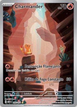 Carta Charmander (168/165) do set 151 — Pokémon TCG | Bynx