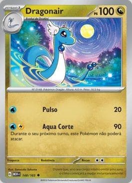 Carta Dragonair (148/165) do set 151 — Pokémon TCG | Bynx