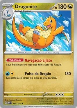 Carta Dragonite (149/165) do set 151 — Pokémon TCG | Bynx