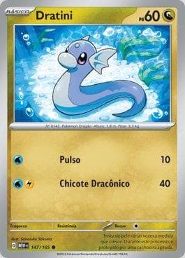 Carta Dratini (147/165) do set 151 — Pokémon TCG | Bynx