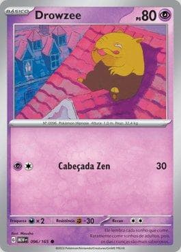 Carta Drowzee (096/165) do set 151 — Pokémon TCG | Bynx