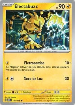 Carta Electabuzz (125/165) do set 151 — Pokémon TCG | Bynx