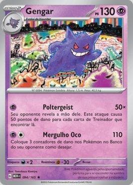 Carta Gengar (094/165) do set 151 — Pokémon TCG | Bynx