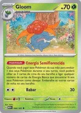 Carta Gloom (044/165) do set 151 — Pokémon TCG | Bynx