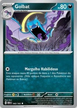Carta Golbat (042/165) do set 151 — Pokémon TCG | Bynx