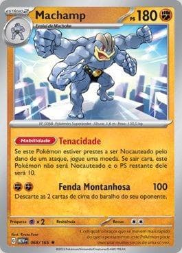 Carta Machamp (068/165) do set 151 — Pokémon TCG | Bynx