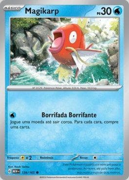 Carta Magikarp (129/165) do set 151 — Pokémon TCG | Bynx