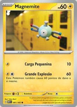 Carta Magnemite (081/165) do set 151 — Pokémon TCG | Bynx