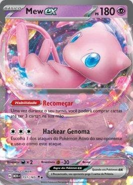 Carta Mew ex (151/165) do set 151 — Pokémon TCG | Bynx