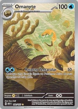 Carta Omanyte (180/165) do set 151 — Pokémon TCG | Bynx