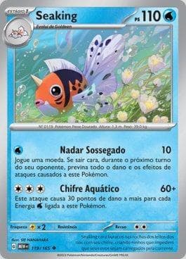 Carta Seaking (119/165) do set 151 — Pokémon TCG | Bynx