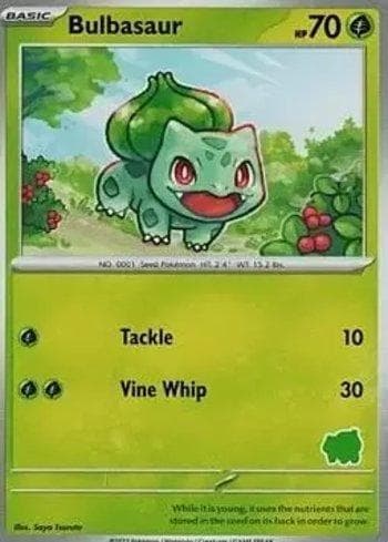Carta Bulbasaur (002/012) do set Liga BR — MFBB — Pokémon TCG | Bynx