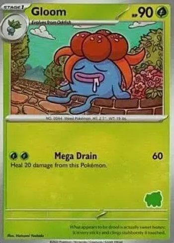 Carta Gloom (005/012) do set Liga BR — MFBB — Pokémon TCG | Bynx
