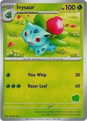 Carta Ivysaur (003/012) do set Liga BR — MFBB — Pokémon TCG | Bynx