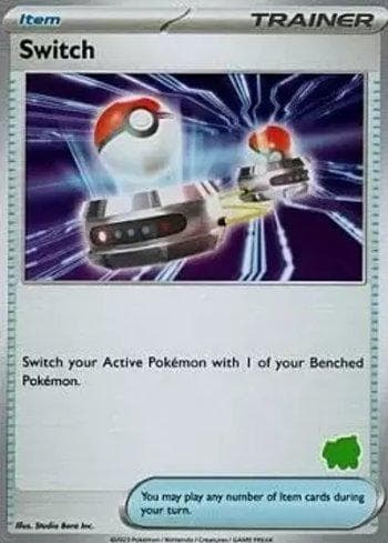 Carta Substituição / Switch (010/012) 010/12 — Pokémon TCG | Bynx