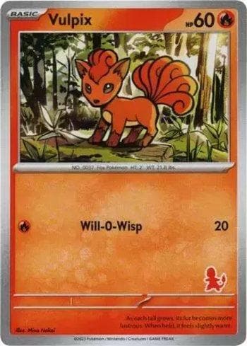 Carta Vulpix (004/012) do set Liga BR — MFBC — Pokémon TCG | Bynx