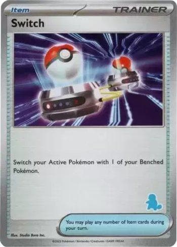 Substituição / Switch (010/012) 010 — My First Battle - Squirtle Deck