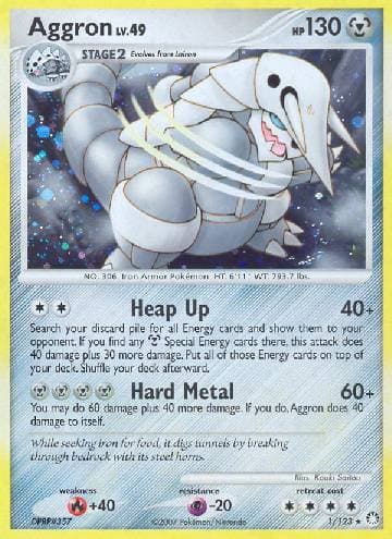Aggron (1/123) — Tesouros Misteriosos