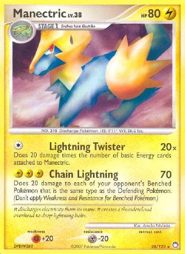 Manectric (28/123) — Tesouros Misteriosos