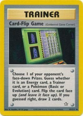 Card-Flip Game (92/111) — Neo Genesis