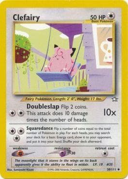 Carta Clefairy (30/111) do set Neo Genesis — Pokémon TCG | Bynx