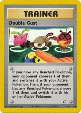 Carta Double Gust (100/111) do set Neo Genesis — Pokémon TCG | Bynx