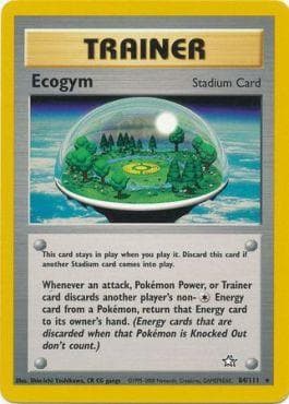 Carta Ecogym (84/111) do set Neo Genesis — Pokémon TCG | Bynx