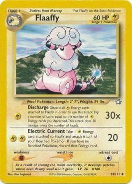 Carta Flaaffy (34/111) do set Neo Genesis — Pokémon TCG | Bynx