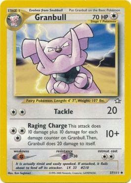 Carta Granbull (37/111) do set Neo Genesis — Pokémon TCG | Bynx