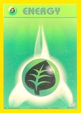 Carta Grass Energy (108/111) do set Neo Genesis — Pokémon TCG | Bynx