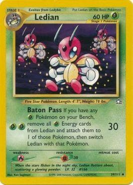 Carta Ledian (39/111) do set Neo Genesis — Pokémon TCG | Bynx