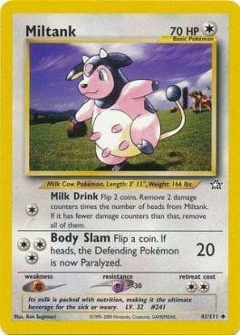 Carta Miltank (41/111) do set Neo Genesis — Pokémon TCG | Bynx