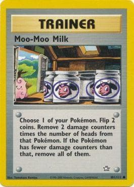 Carta Moo-Moo Milk (101/111) do set Neo Genesis — Pokémon TCG | Bynx