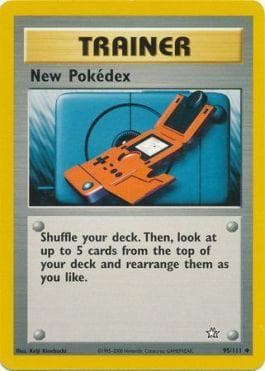 Carta New Pokédex (95/111) do set Neo Genesis — Pokémon TCG | Bynx
