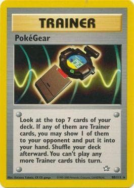 Carta PokéGear (88/111) do set Neo Genesis — Pokémon TCG | Bynx