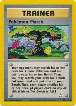 Carta Pokémon March (102/111) do set Neo Genesis — Pokémon TCG | Bynx