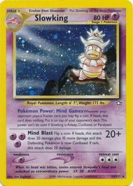 Carta Slowking (14/111) do set Neo Genesis — Pokémon TCG | Bynx