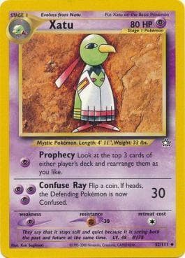 Carta Xatu (52/111) do set Neo Genesis — Pokémon TCG | Bynx