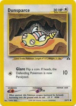 Dunsparce (54/75) — Neo Discovery