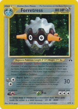 Carta Forretress (2/75) do set Neo Discovery — Pokémon TCG | Bynx