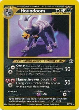 Houndoom (23/75) — Neo Discovery
