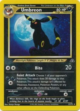 Umbreon (13/75) — Neo Discovery