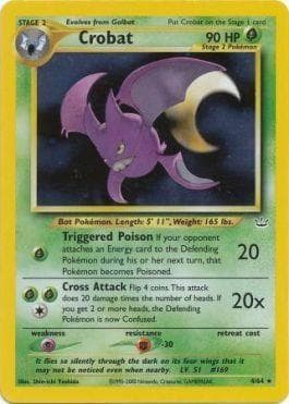 Carta Crobat (4/64) do set Neo Revelation — Pokémon TCG | Bynx