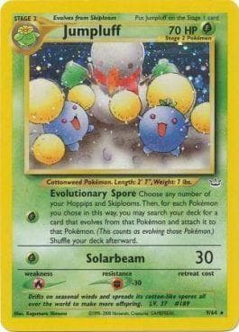Carta Jumpluff (9/64) do set Neo Revelation — Pokémon TCG | Bynx