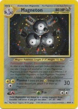 Carta Magneton (10/64) do set Neo Revelation — Pokémon TCG | Bynx